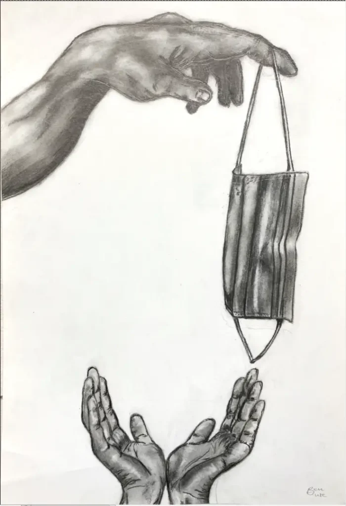 Grace drawing by Ben Buie